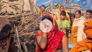 महनार: महनार के देशराजपुर में शॉर्ट सर्किट से आग, दो घर जलकर राख, लाखों का नुकसान