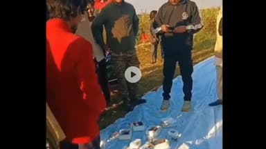 शिवपुरी: ख्याबदा गांव में DRDO का बड़ा परीक्षण बैलून गिरा, सेना ने कब्जे में लिया