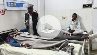 झालरापाटन: झालावाड़ के सीमावर्ती डगलिया गांव में दो बाइकों की भिड़ंत में एक किसान गंभीर रूप से घायल