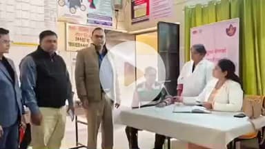 बलरामपुर: जिले में मुख्यमंत्री आरोग्य स्वास्थ्य मेलों में 1954 मरीजों को मिला उपचार, सीएमओ ने किया स्वास्थ्य मेले का निरीक्षण