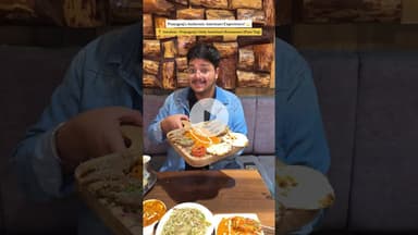 The Only Amritsir Restaurant in Prayagraj🤩 #ytshorts #prayagraj #amritsarifood