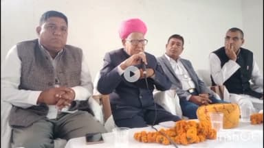 चूरू: चूरू में राजस्थान धरोहर प्राधिकरण के अध्यक्ष का चारण समाज ने किया स्वागत