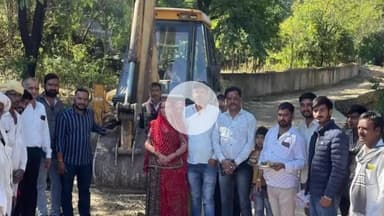 गढ़बोर: रिछेड़ सरपंच ने विधायक राठौड़ का जताया आभार, कड़ेचा की ओड़ बिड की भागल सड़क का काम शुरू