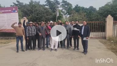 विदिशा नगर: भर्ती तिथि बदलने के विरोध में मुख्यमंत्री के नाम एसडीएम कार्यालय में ज्ञापन सौंपा