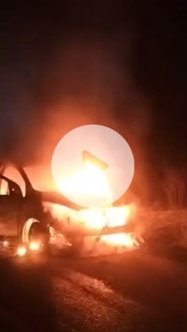 भुसावर: रणधीरगढ़ में एक चलती कार में शॉर्ट सर्किट के चलते आग लग गई, दमकल ने आग पर पाया काबू