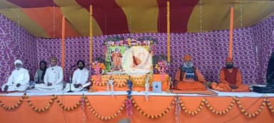 गम्हरिया: गम्हरिया में ध्यान साधना शिविर के चौथे दिन उमड़ी श्रद्धालुओं की भीड़