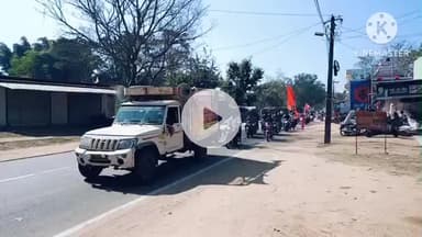 घाघरा: घाघरा प्रखंड मुख्यालय में बजरंग दल ने शौर्य दिवस पर निकाली मोटरसाइकिल रैली, सैकड़ों लोग हुए शामिल