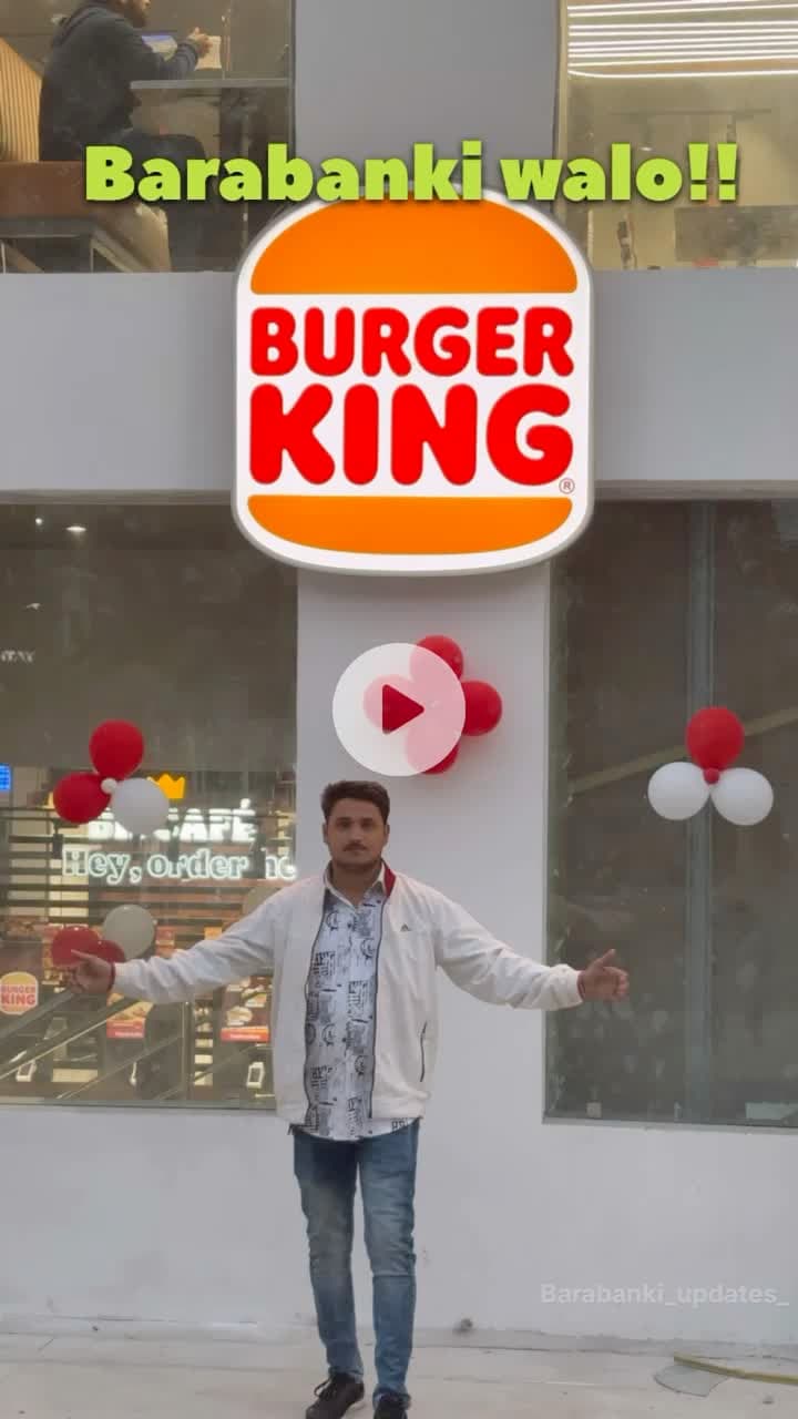 Burger King 1st Outlet in Barabanki 

#barabanki #viral #barabankiupdates #viralpost #burg #burgerlovers #burgerking