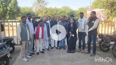 विदिशा नगर: कांग्रेस द्वारा पत्रकारों को दिए नोटिस के खिलाफ ज्ञापन, नोटिस वापस लेने की मांग