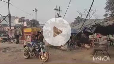 बलरामपुर: फुलवरिया बाईपास पर दुर्घटना से बचाव के लिए बनाया जा रहा गोल चौराहा, बिजली के तार की भी की जा रही शिफ्टिंग