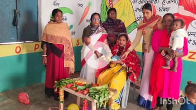 हिसुआ: हिसुआ प्रखंड के विभिन्न आंगनवाड़ी केंद्रों पर गोदभराई दिवस समारोह का आयोजन किया गया