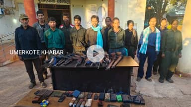 ରାଇଘର: ୧୨ ଜଣ ସିପିଆଇ (ମାଓବାଦୀ) କ୍ୟାଡର ଅସ୍ତ୍ରଶସ୍ତ୍ର ସହିତ ଆତ୍ମସମର୍ପଣ