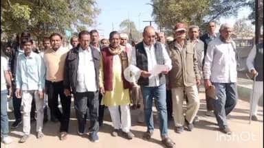 चूरू: चूरू में ग्रामीणों ने जिला कलक्टर को ज्ञापन दिया, सांखुफोर्ट के ग्रामीणों ने भी ज्ञापन प्रस्तुत किया