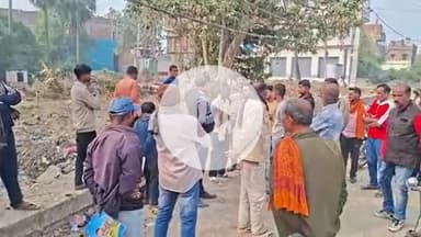 बिहार: छोटी पहाड़ी मोहल्ला में गंगा उद्धव योजना से बनने वाले जल मीनार का स्थानीय लोगों ने किया विरोध, योजना अधर में