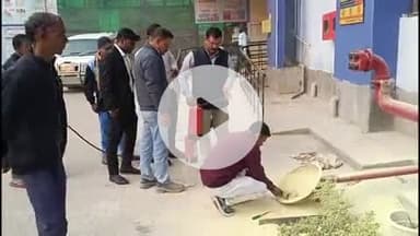 बिहार: बिहार शरीफ मॉडल अस्पताल में आपदा से निपटने के लिए मॉक ड्रिल किया गया