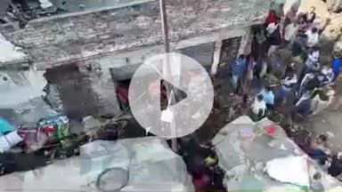 हल्द्वानी: बनभूलपुरा रेलवे अतिक्रमण पर सुप्रीम कोर्ट के फैसले को लेकर पुलिस ने ड्रोन के जरिए की निगरानी