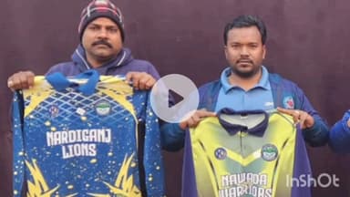 नवादा: नवादा क्रिकेट संघ द्वारा बुधवार को चैलेंजर ट्रॉफी का आयोजन किया जाएगा, टी-शर्ट का अनावरण किया गया