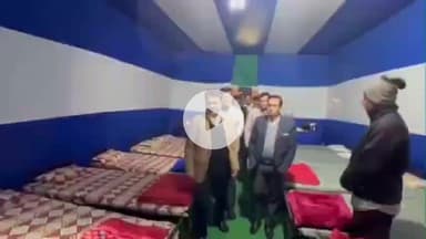 कांके: अल्बर्ट एक्का चौक के पास बढ़ती सर्दी को देखते हुए आधुनिक निःशुल्क आश्रय गृह शुरू