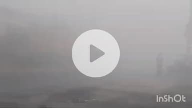 बलरामपुर: जिले में घने कोहरे का प्रकोप शुरू, आवागमन प्रभावित हुआ