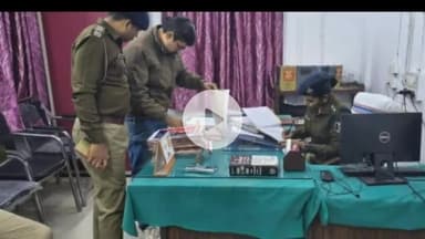 नगर नौसा: नगरनौसा थाना का एएसपी सुश्री शैलजा ने किया निरीक्षण