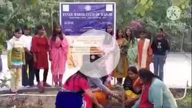 राजगीर: इनर व्हील क्लब ने छात्राओं को सोशल मीडिया से सावधान रहने के लिए किया जागरूक, पांडू पोखर में किया पौधारोपण