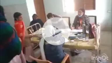 करपी: आनंदपुर के अतिरिक्त प्राथमिक स्वास्थ्य केंद्र में गर्भवती महिलाओं की जांच हुई