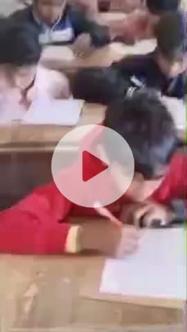 जसराना: जसराना क्षेत्र के सरकारी स्कूलों में कक्षा 1 से 8 तक के बच्चों की अर्धवार्षिक परीक्षाएं शुरू हुईं