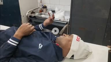 पीरटांड: हुट्टी बाजार निवासी कालिदास मधवा सड़क हादसे में बुरी तरह घायल, सदर अस्पताल में इलाज जारी