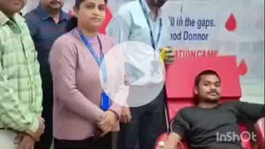 नानपारा: नानपारा में रक्तदान शिविर का आयोजन, कई रक्तदाताओं ने स्वेच्छा से किया रक्तदान