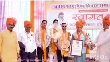 नाथद्वारा: राजसमंद: राजसमन्द में प्रजापत बंधुओं का हुआ अभिनंदन