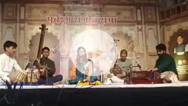 दतिया नगर: 101वें तानसेन समारोह का प्रादेशिक पूर्वरंग श्रृंखला के साथ आरम्भ, दतिया के अवध बिहारी मंदिर में सजी संगीत सभाएं