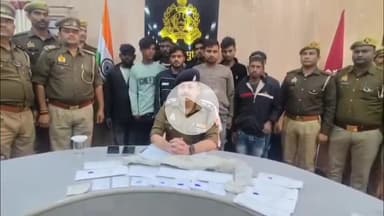 नवाबगंज: महमूदाबाद-पैतेपुर मार्ग ग्राम भगौली के पास से पुलिस ने 9 शातिर चोरों को किया गिरफ्तार, कब्जे से चोरी का सामान बरामद