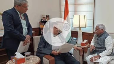 गढ़वा: पलामू सांसद बीडी राम ने दिल्ली में केंद्रीय सड़क परिवहन मंत्री से सड़कों को लेकर की मुलाकात