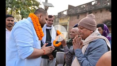 नबीनगर: ईटहट में विधायक चेतन आनंद का भव्य स्वागत, बोले- जनता का स्नेह विकास के संकल्प को और मजबूत करता है
