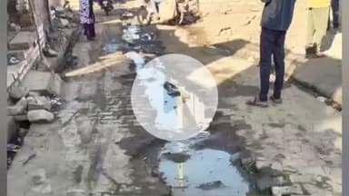 सुनेल: खलील नगर में पाइपलाइन डालने के लिए खोदी गई सड़क की मरम्मत नहीं हुई
