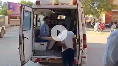 चूरू: गांव मेलुसर में 15 फीट की ऊंचाई से गिरकर श्रमिक घायल, जिला अस्पताल में इलाज जारी