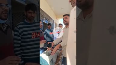 डॉक्टर और मरीज के परिजनों में इलाज को लेकर बहस हुई; डॉक्टर ने कहा, "108 एंबुलेंस जयपुर से आती है"