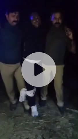 बदायूं: बदायूं के हुसैनपुर के जंगल से पुलिस ने गोकशी के एक वांछित अभियुक्त को मुठभेड़ में किया गिरफ्तार