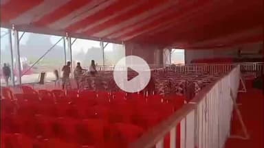 नवाबगंज: बाराबंकी में मुख्यमंत्री योगी आदित्यनाथ का आगमन, तैयारियां पूर्ण, किसान पाठशाला में होंगे शामिल