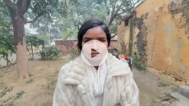 बहराइच के महसी महाराजगंज दुर्गा प्रतिमा विसर्जन के दौरान राम गोपाल हत्याकांड में पत्नी रोली मिश्रा का बयान ।