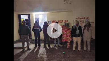 नबीनगर: माली थाना की बड़ी कार्रवाई: गंगहर गांव से तीन NB वारंटी सहित चार लोगों को किया गिरफ्तार