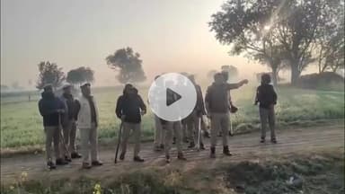 मथुरा: गोवर्धन में साइबर फ्रॉड के गढ़ में पुलिस का सर्च ऑपरेशन, 42 लोग हिरासत में