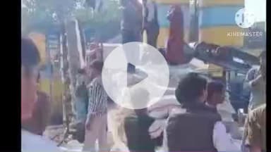 हमीरपुर: कुछेछा में स्थित साईं कंट्रक्शन कंपनी में मजदूर हुआ मिक्स