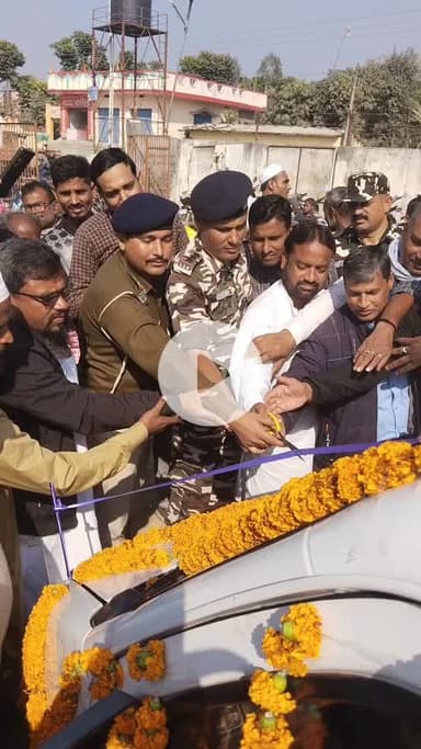 परिहार: कन्हवा पंचायत को मिली नई एंबुलेंस, मुखिया मोहम्मद जिलानी की अनोखी पहल