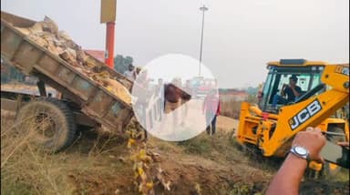 बुलंदशहर: गुलावठी पुलिस ने आबकारी अधिनियम के तहत 54 मुकदमों से संबंधित अवैध शराब को नष्ट कराया