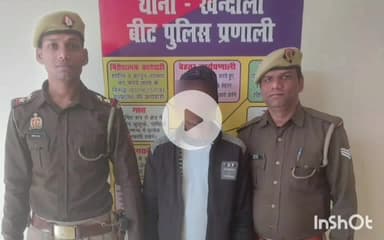 एत्मादपुर: गांव नगला आशा के पास से घर में घुसकर महिला से मारपीट करने के मामले में अभियुक्त को दबोचा गया
