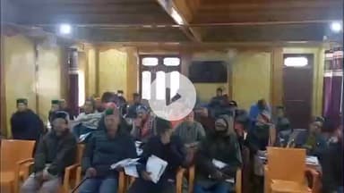 टापरी: किन्नौर के पूनंग पंचायत में जागरूकता शिविर का आयोजन किया गया, सैकड़ों लोग रहे मौके पर मौजूद