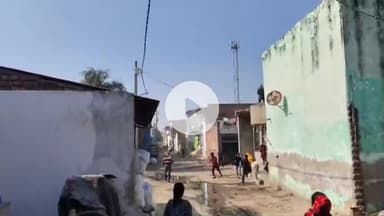 मथुरा: थाना जैत के अहिल्यागंज में रास्ते के निकास को लेकर दो पक्षों में हुआ पथराव, झगड़े का वीडियो सोशल मीडिया पर वायरल