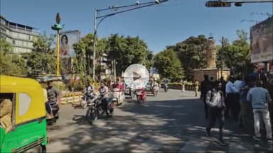 राऊ: यातायात व्यवस्था सुधारने के लिए पुलिस ने किया ड्रोन सर्वे, रीगल चौराहे सहित शहर के 20 चौराहों का होगा सुधार