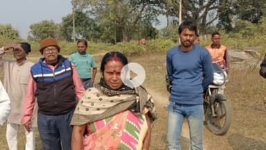 बलियापुर: सिंदूरपुर: मुखर्जी परिवार द्वारा निर्माण कार्य रोके जाने पर ग्रामीणों में आक्रोश